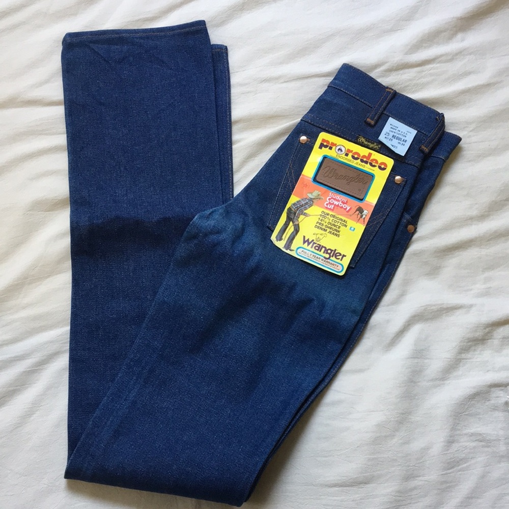 Vintage Wrangler Cowboy Cut Jeans